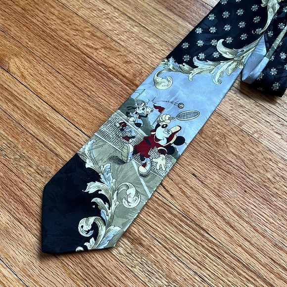 Vintage Mickey Mouse Neck Tie / Disney / Tennis - Picture 3 of 7